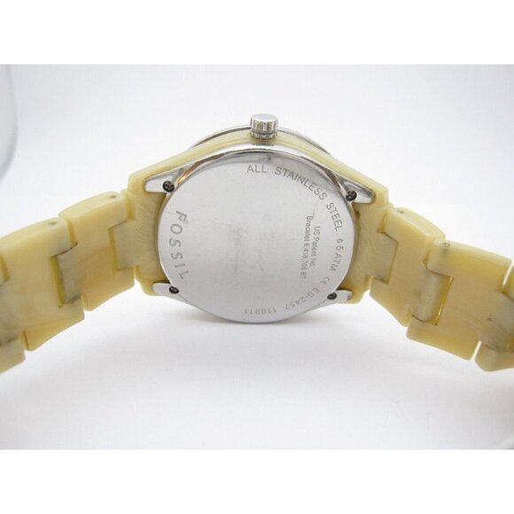 Women\'s Fossil Quartz WR Analog 39mm Dial Causal Round Watch (E315)